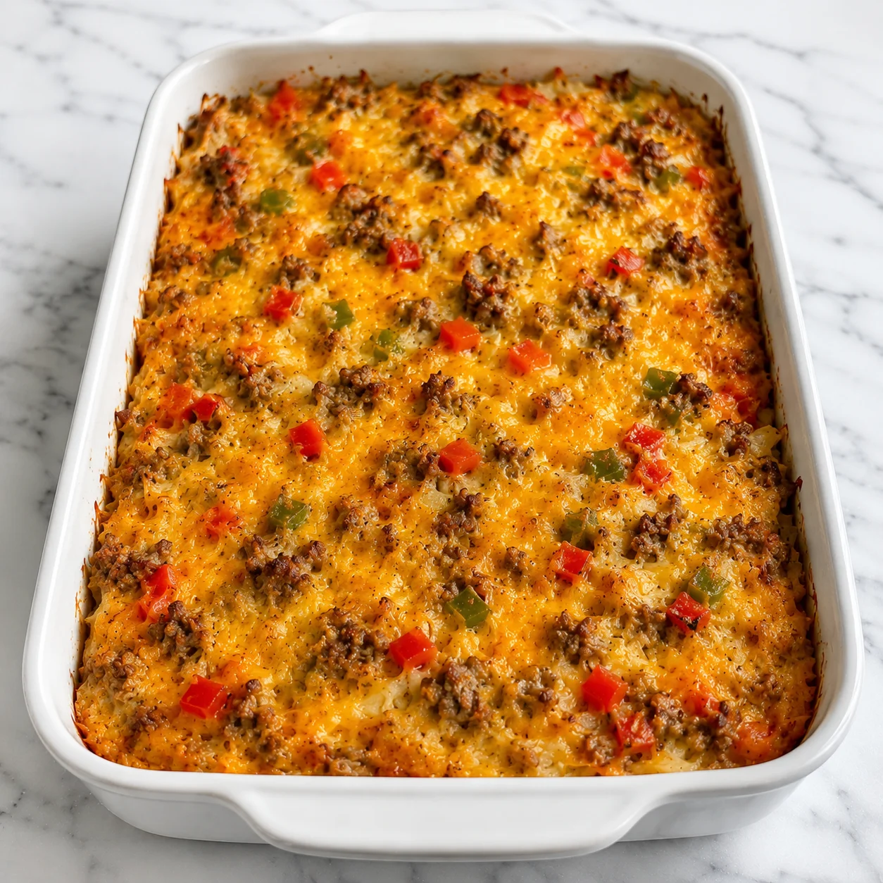 Cheesy Hashbrown Breakfast Casserole