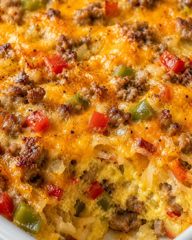 Cheesy Hashbrown Breakfast Casserole
