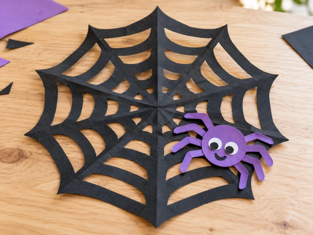 Paper Spider Web